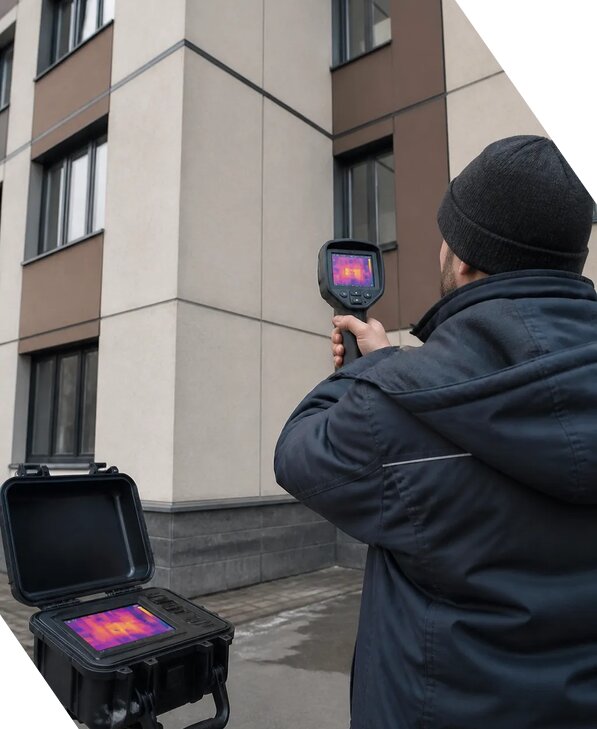 Тепловизионное обследование зданий и сооружений в Нижневартовске